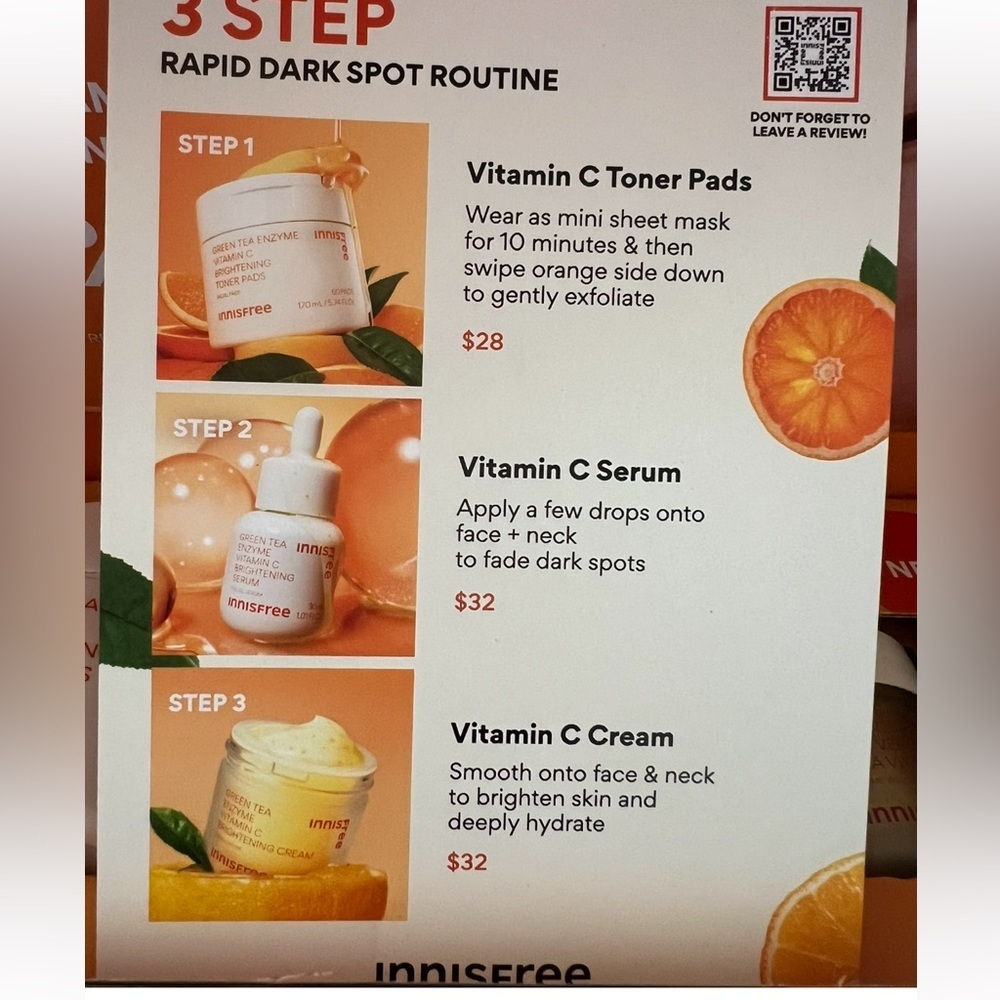 INNISFREE Vitamin C Brightening Cream Set